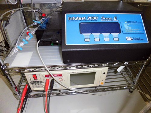 専用の測定器を用いた点検