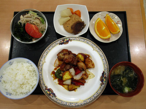 日帰り人間ドックの昼食の写真