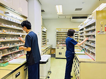 調剤業務の写真