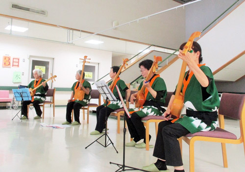 演奏会の様子の写真