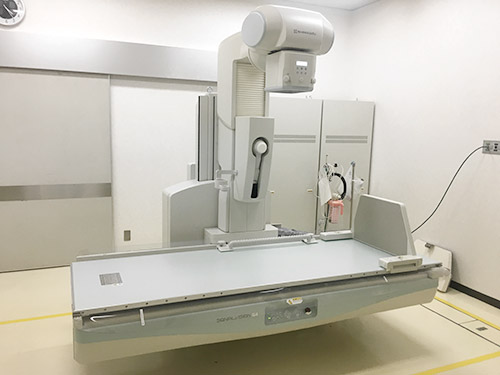 X線テレビ装置の写真